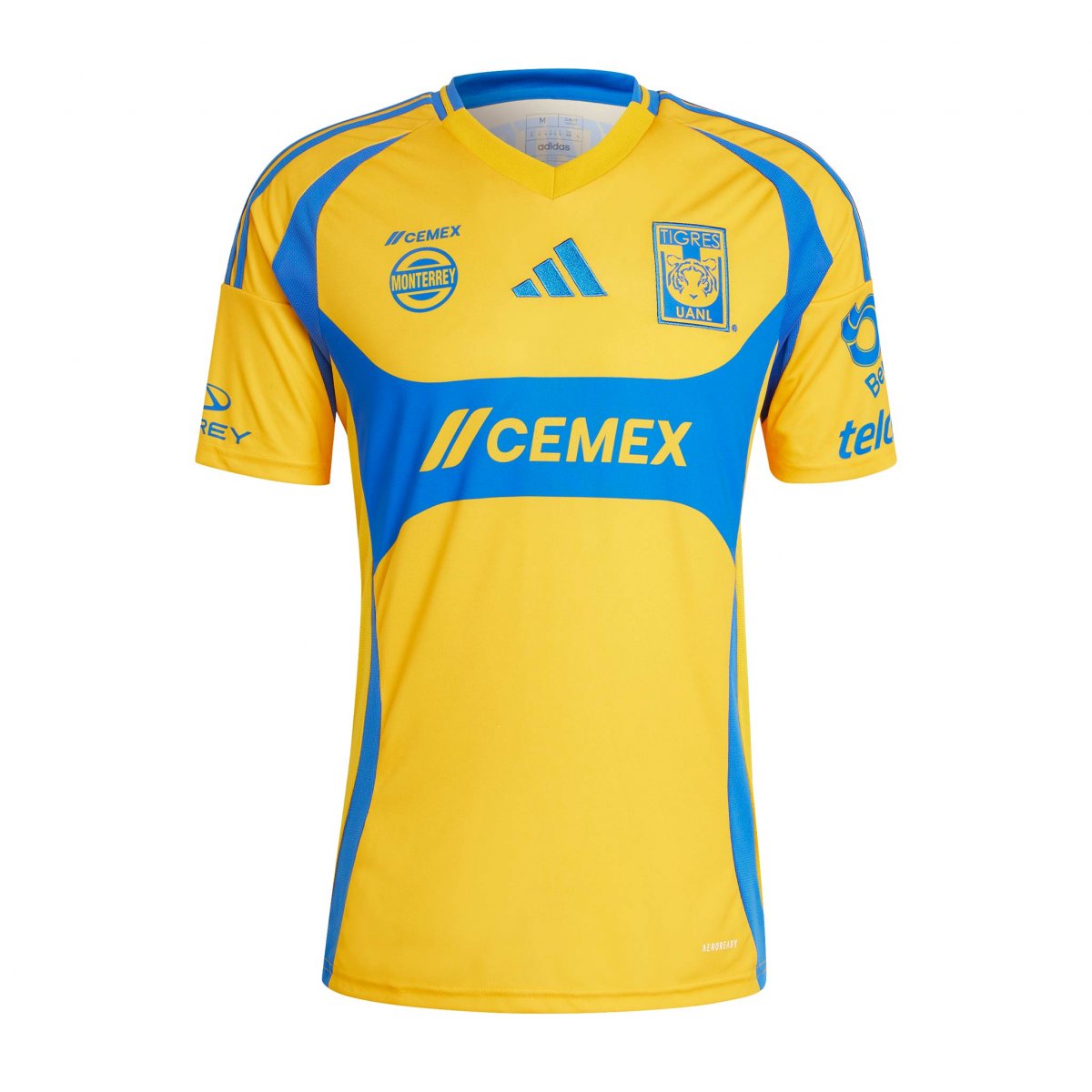 Jersey Original Adidas Tigres de Nuevo León UANL local 2024-2025 IN4280