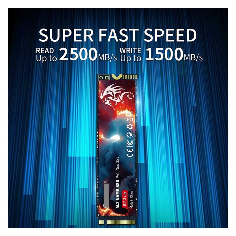 Memoria SSD M.2 de 256Gb Pcle Gen 3x4 - Somnambulist