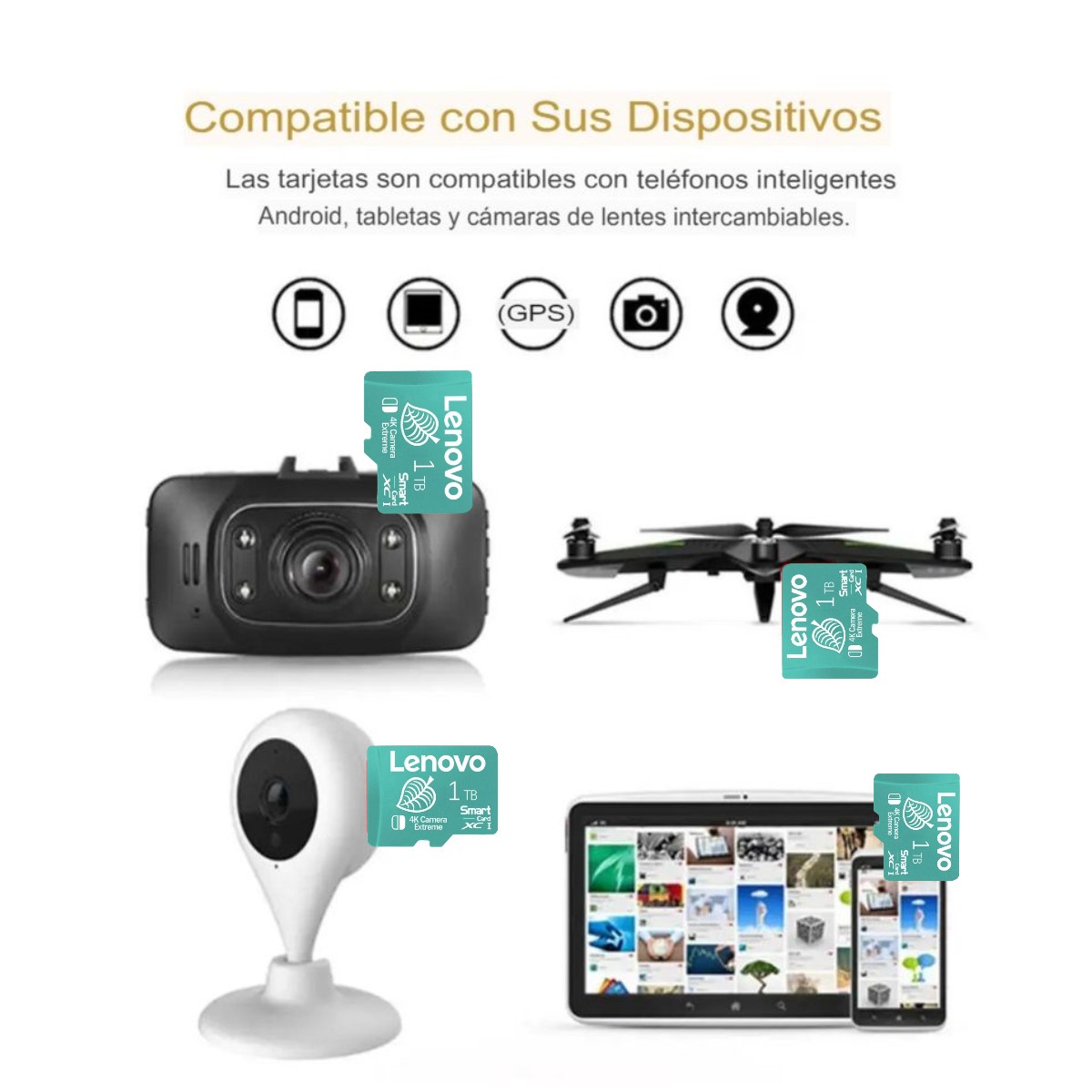 Lenovo tarjeta memoria Original  Micro TF SD alta velocidad 1TB usb gamer juego