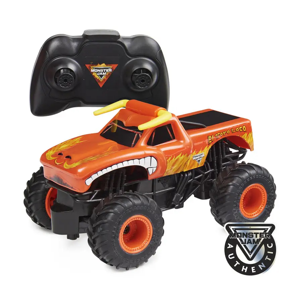 Coche de Control Remoto Spin Master Monster Jam Toro Loco 1:25