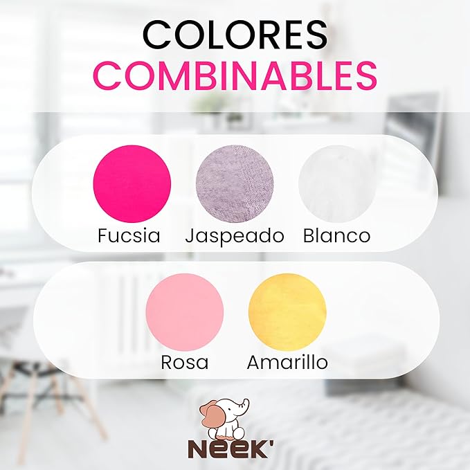 A Neek Cotton | Set Gorros para Bebes x6 Piezas