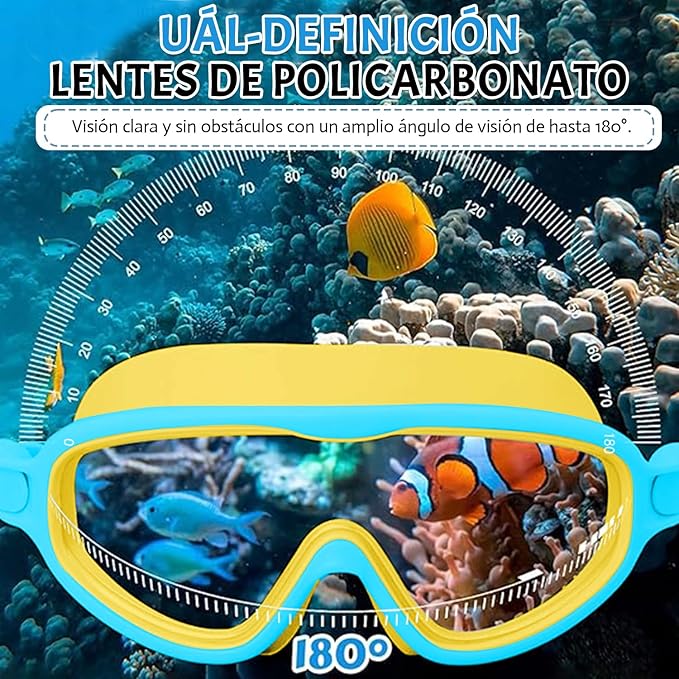 A Gafas de natación, Gorro de natación para niños