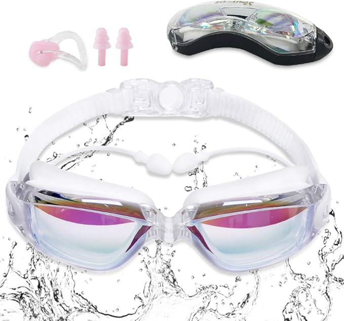 A Gafas de natación,Sebami Gafas para Nadar Protección UV antivaho gogles para natacion