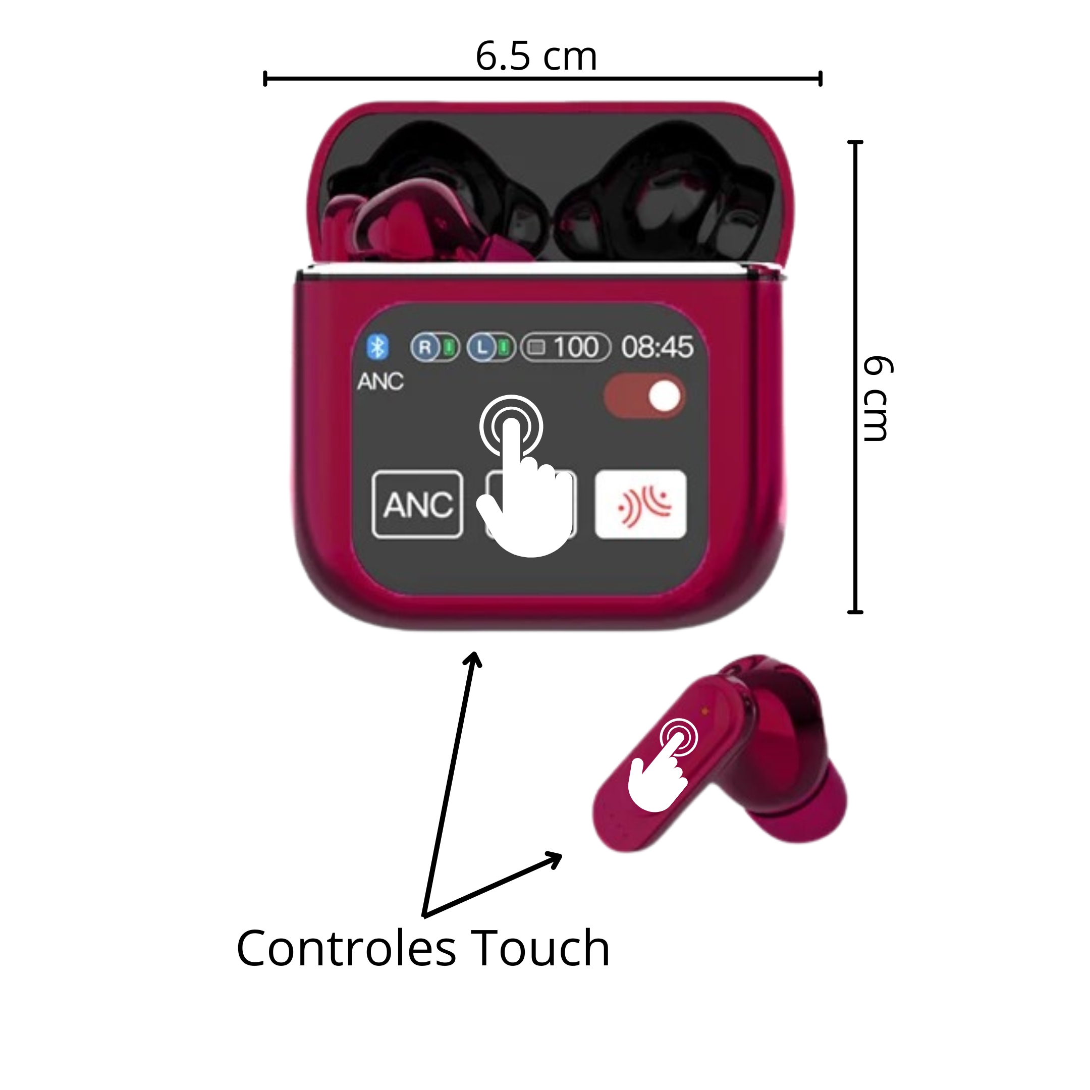 Audífonos Inalámbricos Studio Auriculares Bass SE-60