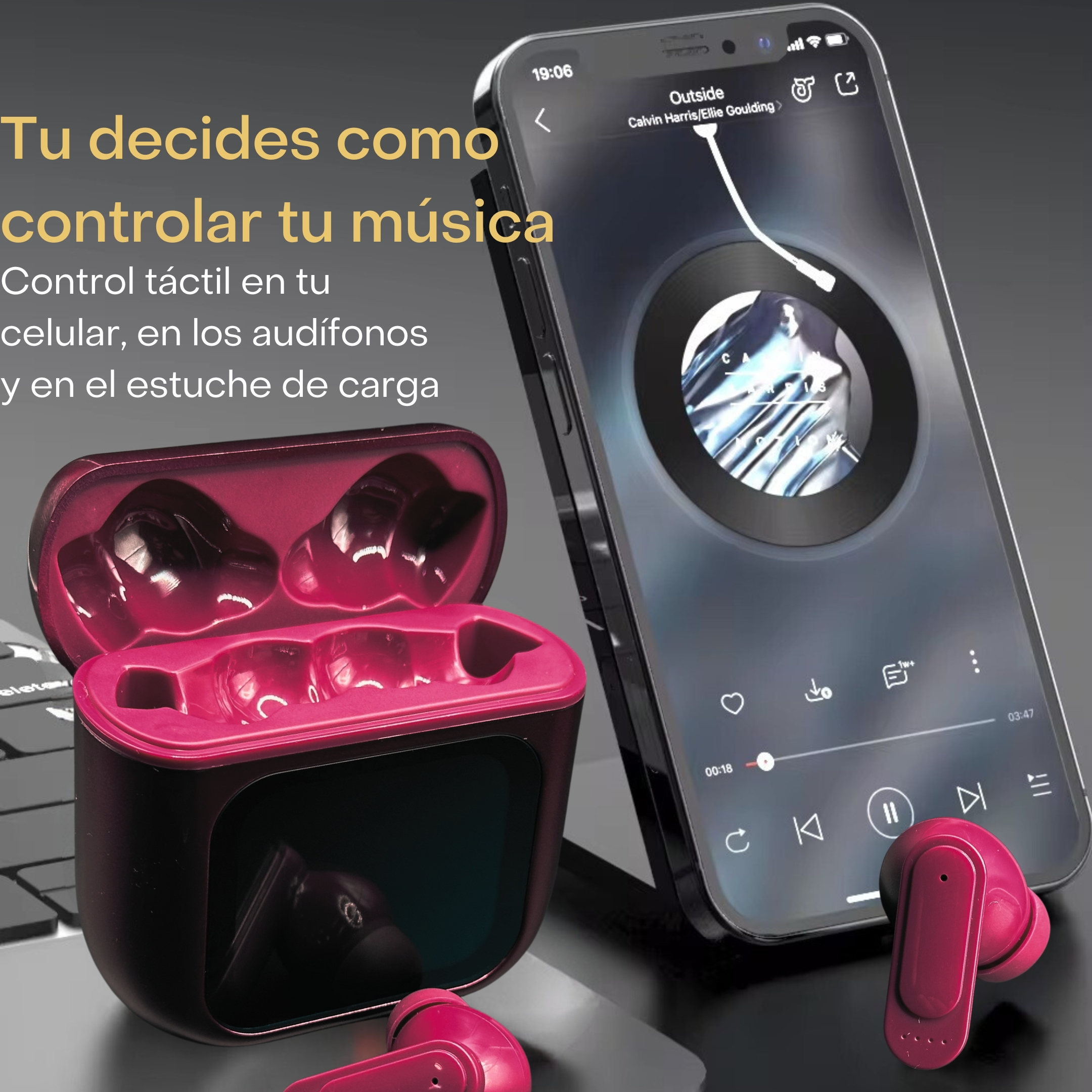 Audífonos Inalámbricos Studio Auriculares Bass SE-60