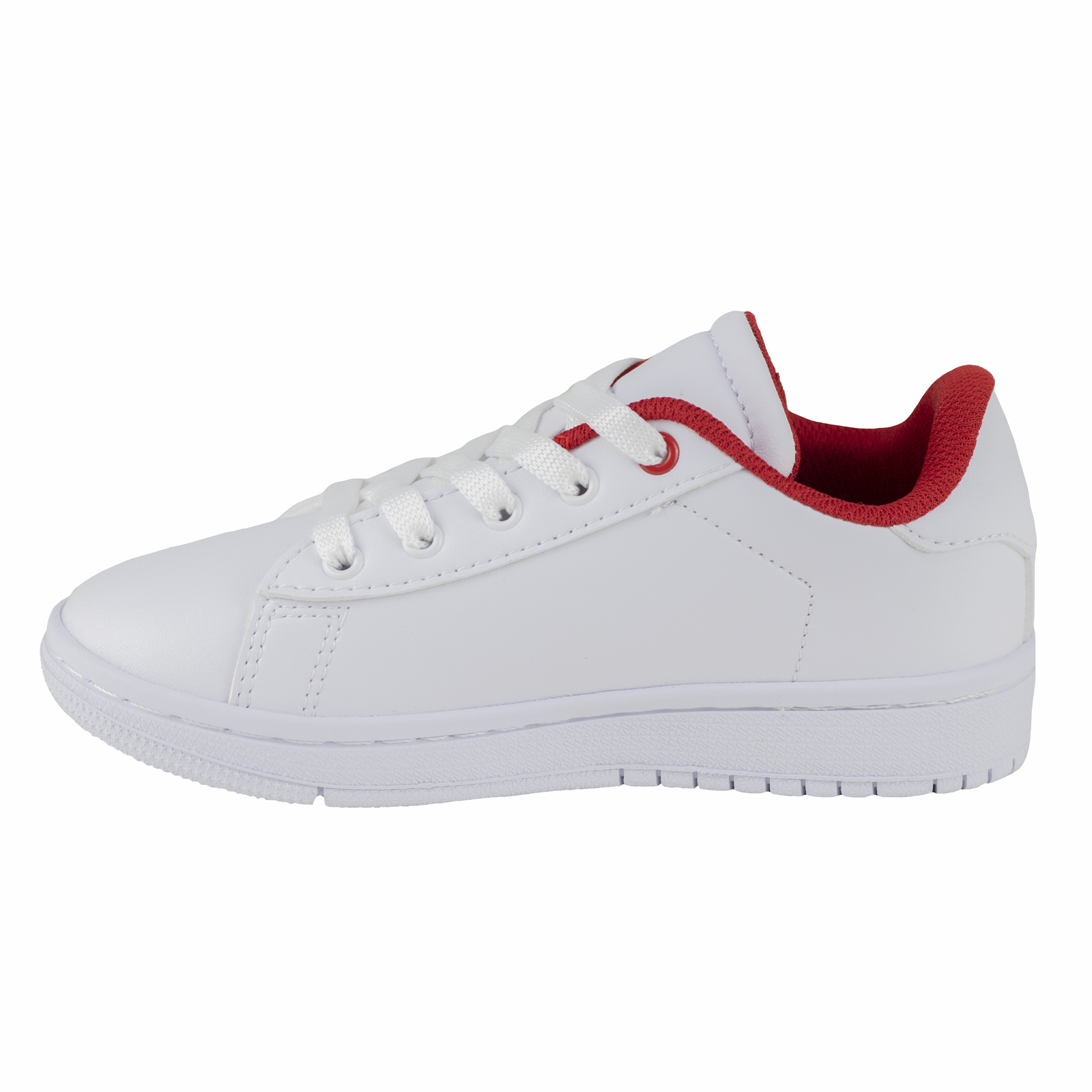 Tenis Blanco Rojo Escolar Para Niño Plaza Sesamo Karsten 41506-2a Choclo Urban