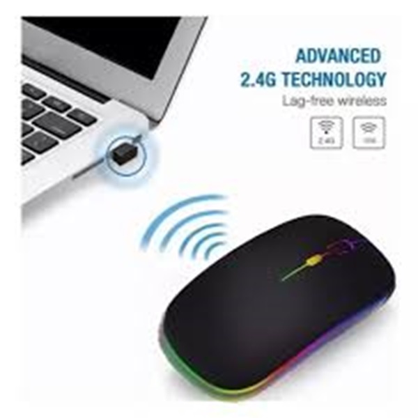 Mouse Gamer Inalambrico Recargable usb 2.4 wireless - Juglute