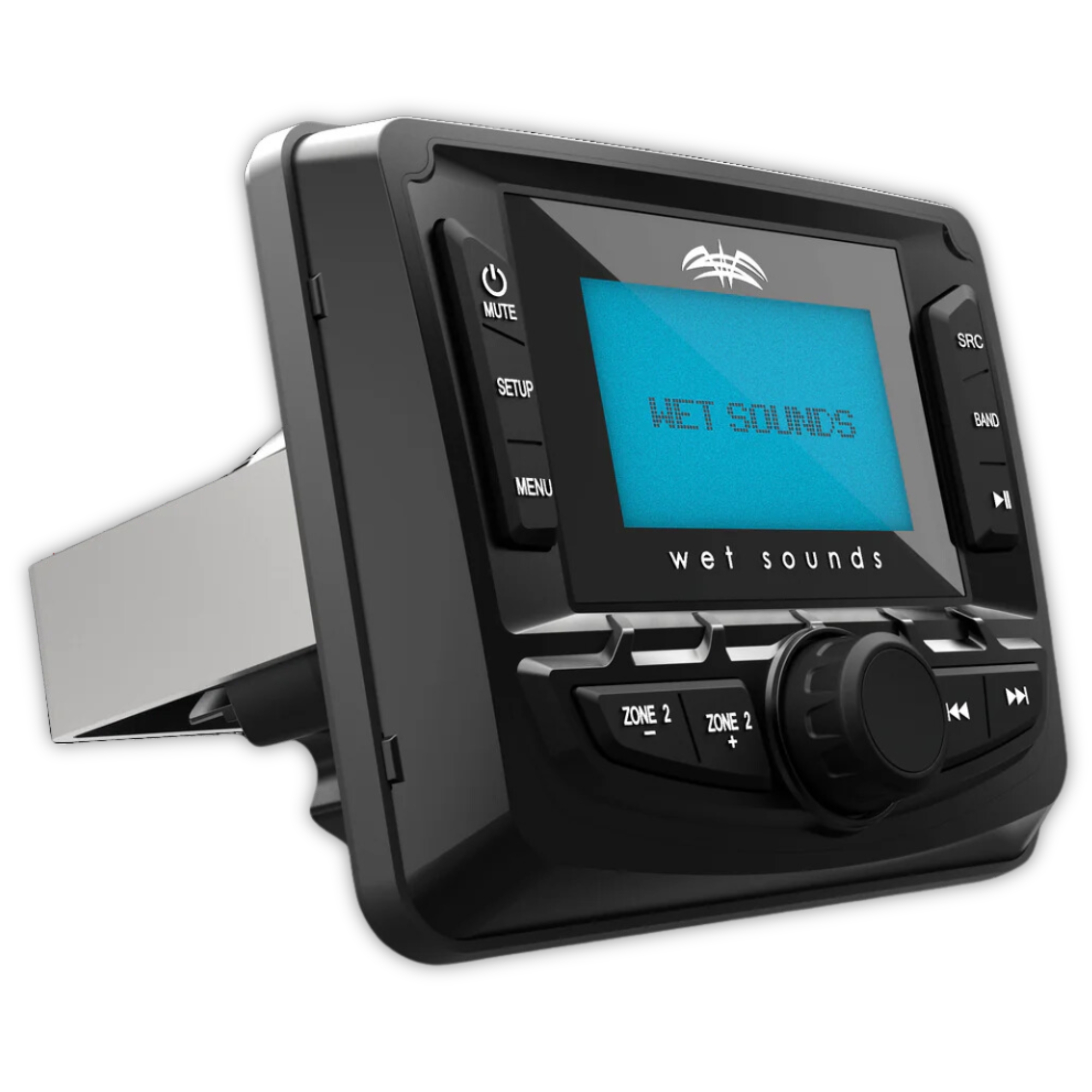 Estéreo Digital Marino Wet Sounds WS-MC-5 Bluetooth Auxiliar 3.5 mm LCD 