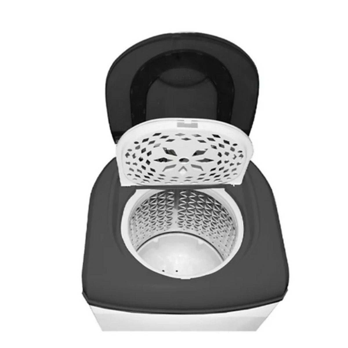 Centrifugadora de Ropa DACE SD37 Tina Acero 8 Kg Blanca/Gris ORTY11