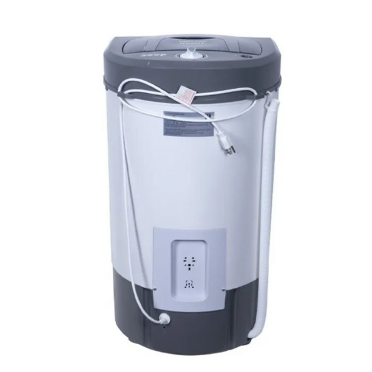 Centrifugadora de Ropa DACE SD37 Tina Acero 8 Kg Blanca/Gris ORTY11