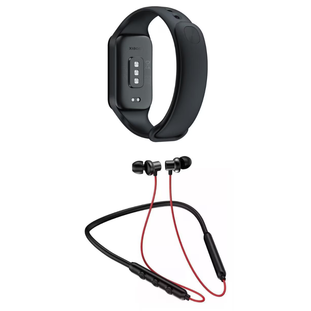 Combo Xiaomi Mi Smartband 8 Active y Audífonos bluetooth 1More 