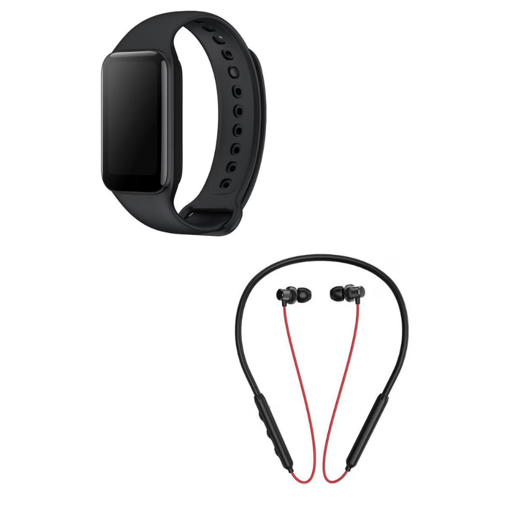 Combo Xiaomi Mi Smartband 8 Active y Audífonos bluetooth 1More 