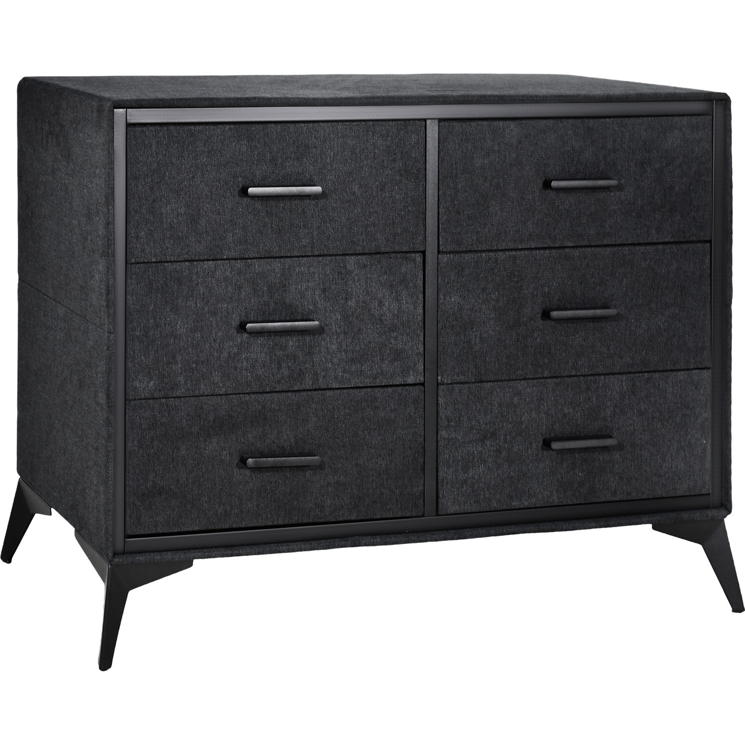 Comoda Mueble Cajonera Buro 6 Cajones Tela Tejido Recamara