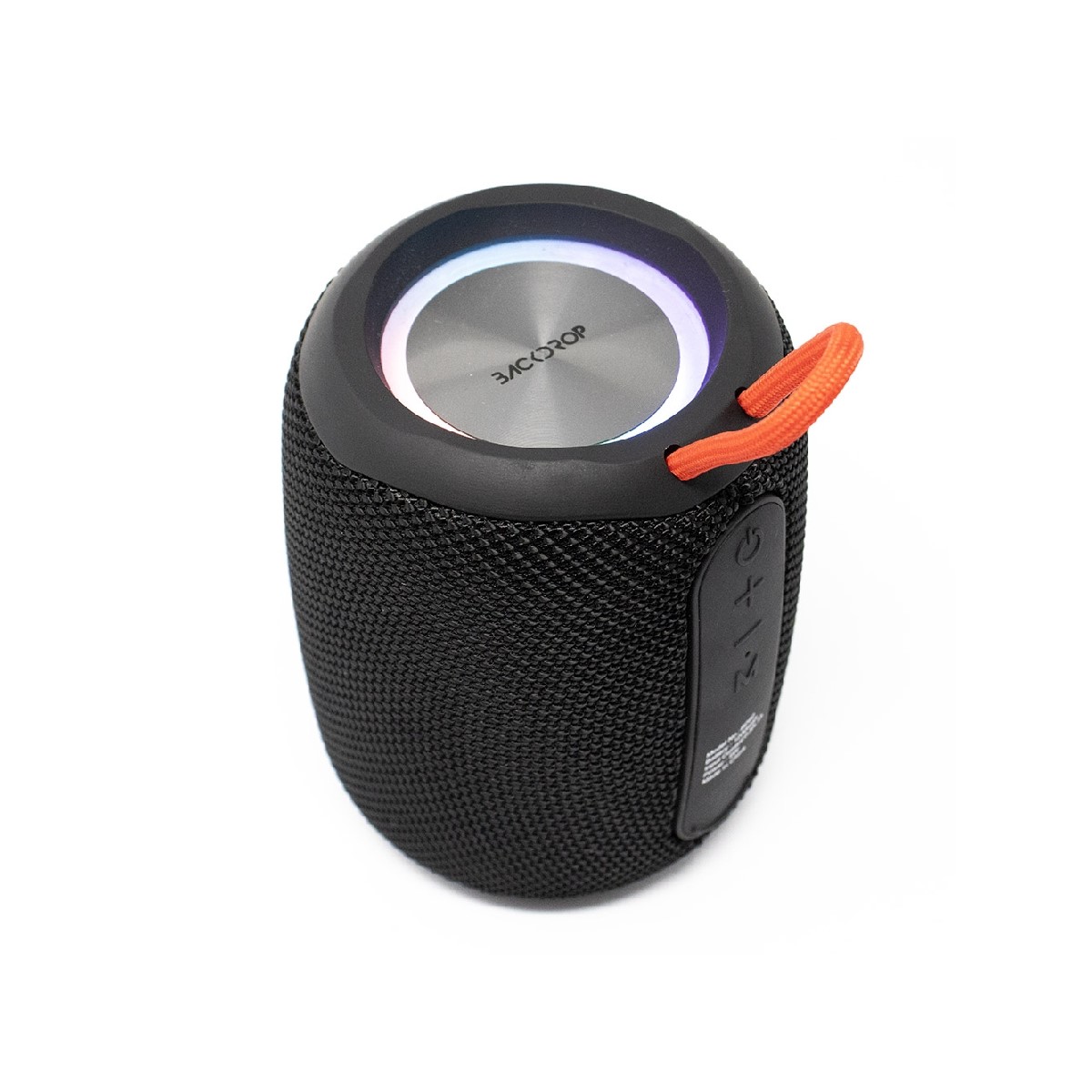 Bocina bluetooth backdrop bd92 negra 5w aux radio fm micro sd card usb