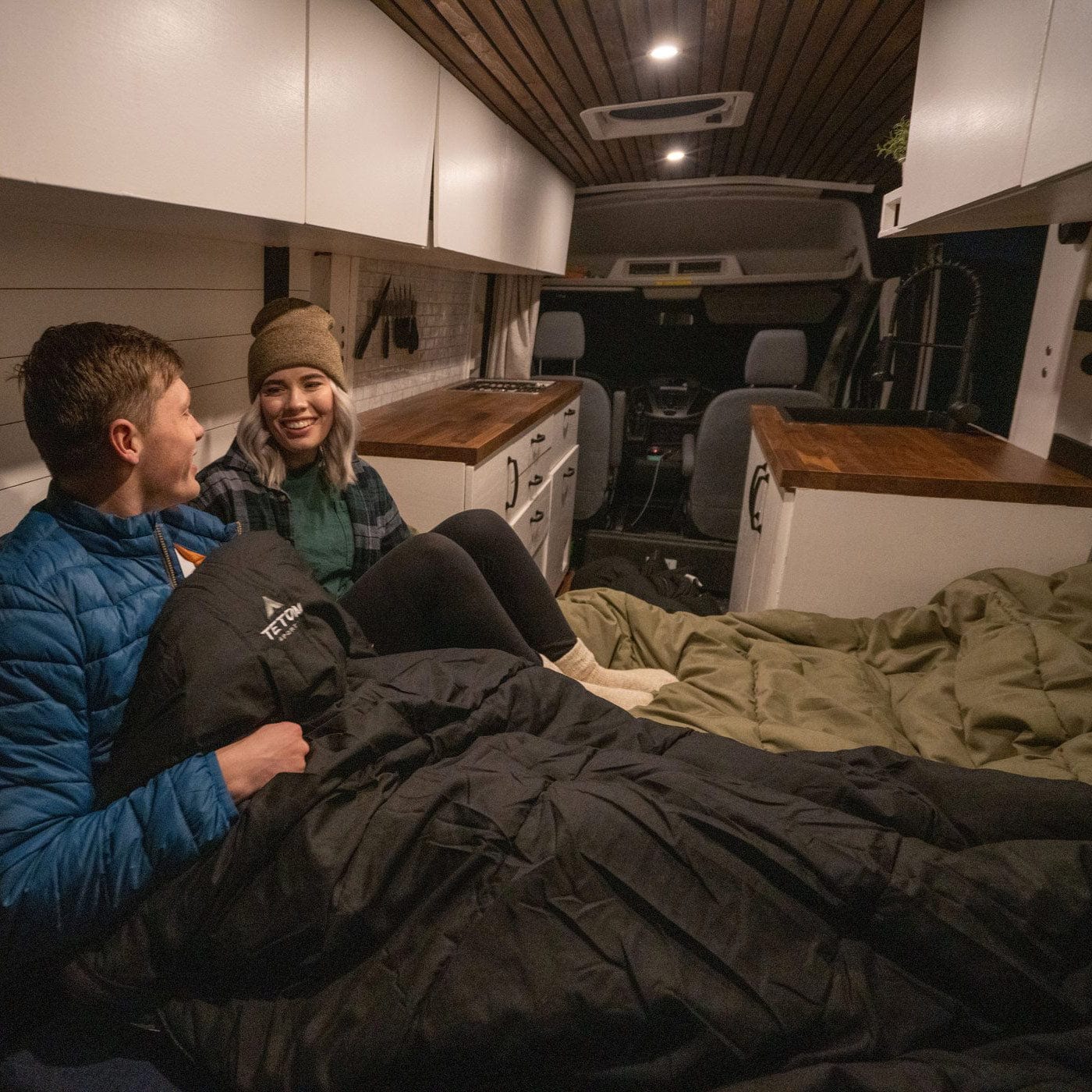 Sleeping "Evergreen" -17 °C Rojo / Azul Teton Sports