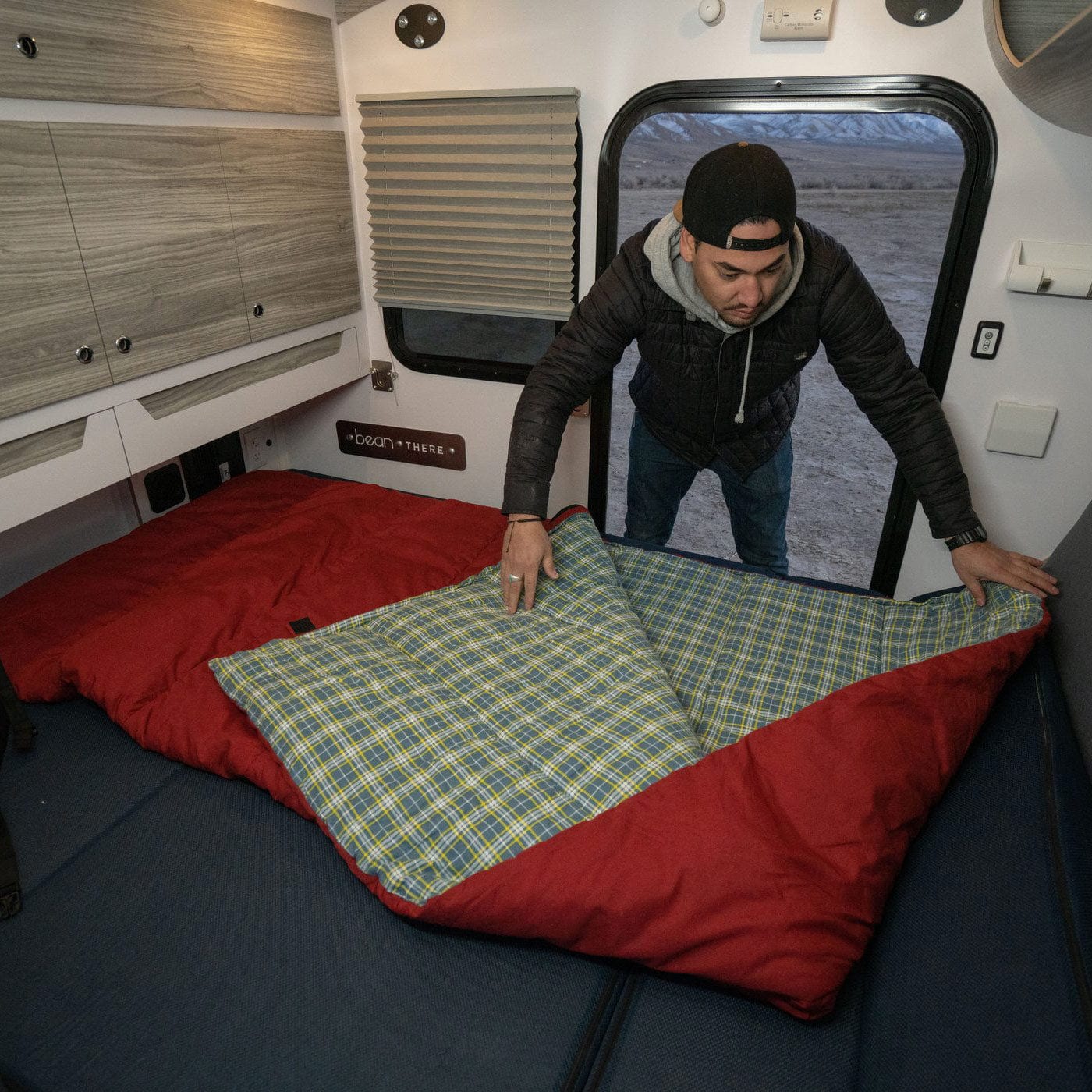 Sleeping "Evergreen" -17 °C Rojo / Azul Teton Sports