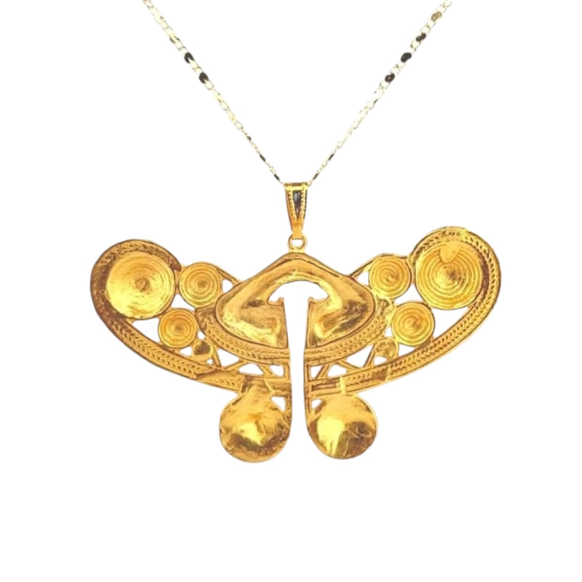 Dije Mariposa Tayrona 7.5 x 5.5 Cm Precolombino Joyeria M De Leon