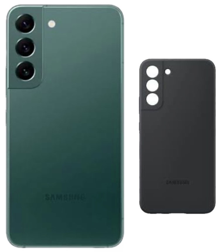 Samsung Galaxy S22 Plus color Verde 256GB Reacondicionado más Funda Protectora y Audífonos de regalo