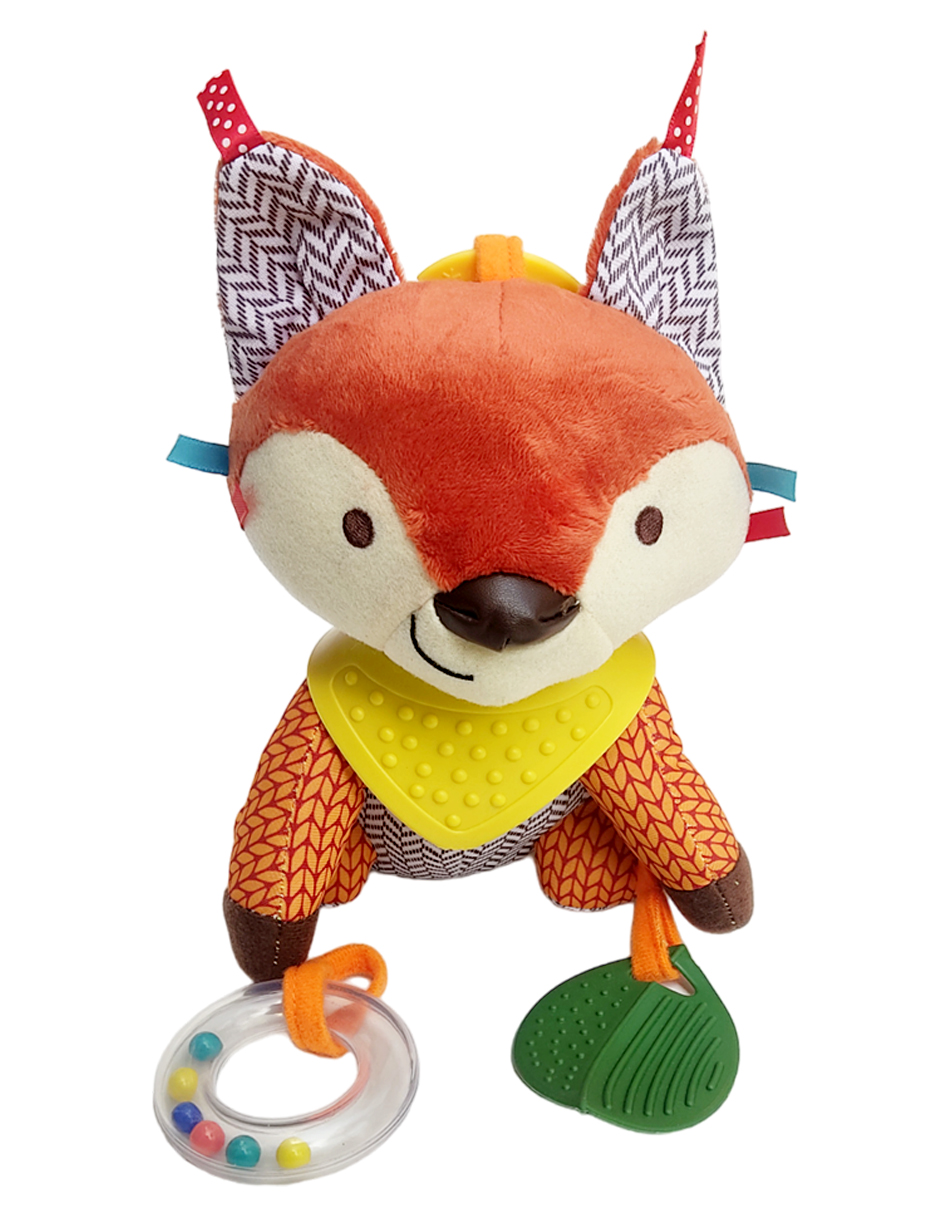 Juguete Didáctico para Bebé Peluche Mordedera Texturas