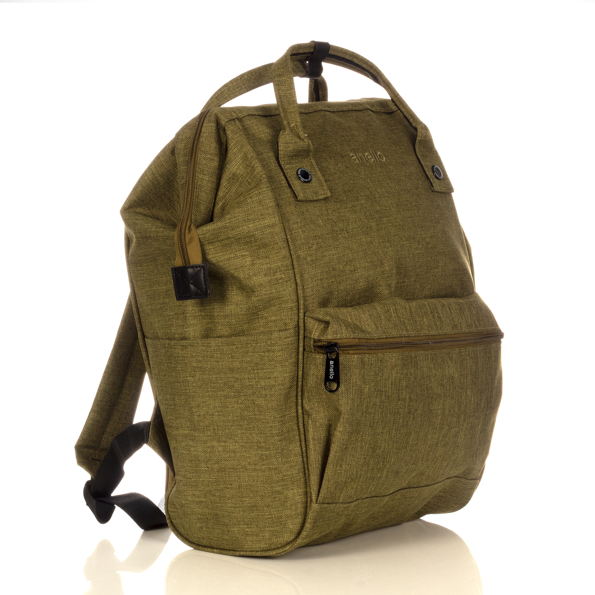 Mochila Anello Para Mujer Color Verde