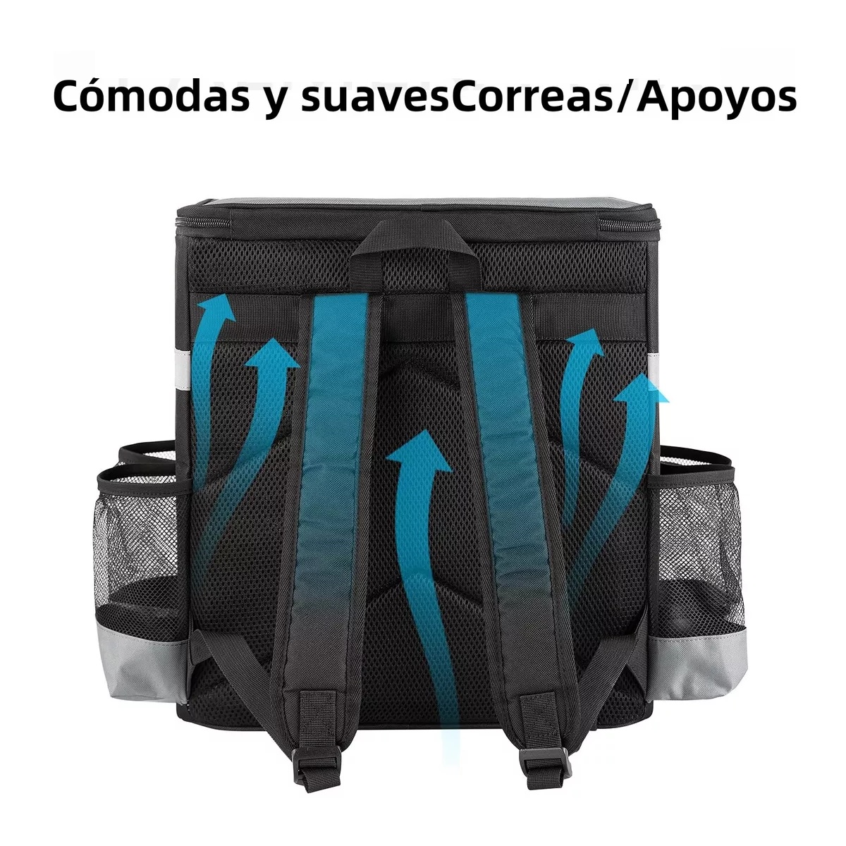 Mochila Repartidor Térmica Impermeable Tipo Uber Eats Didi Rappi Delivery