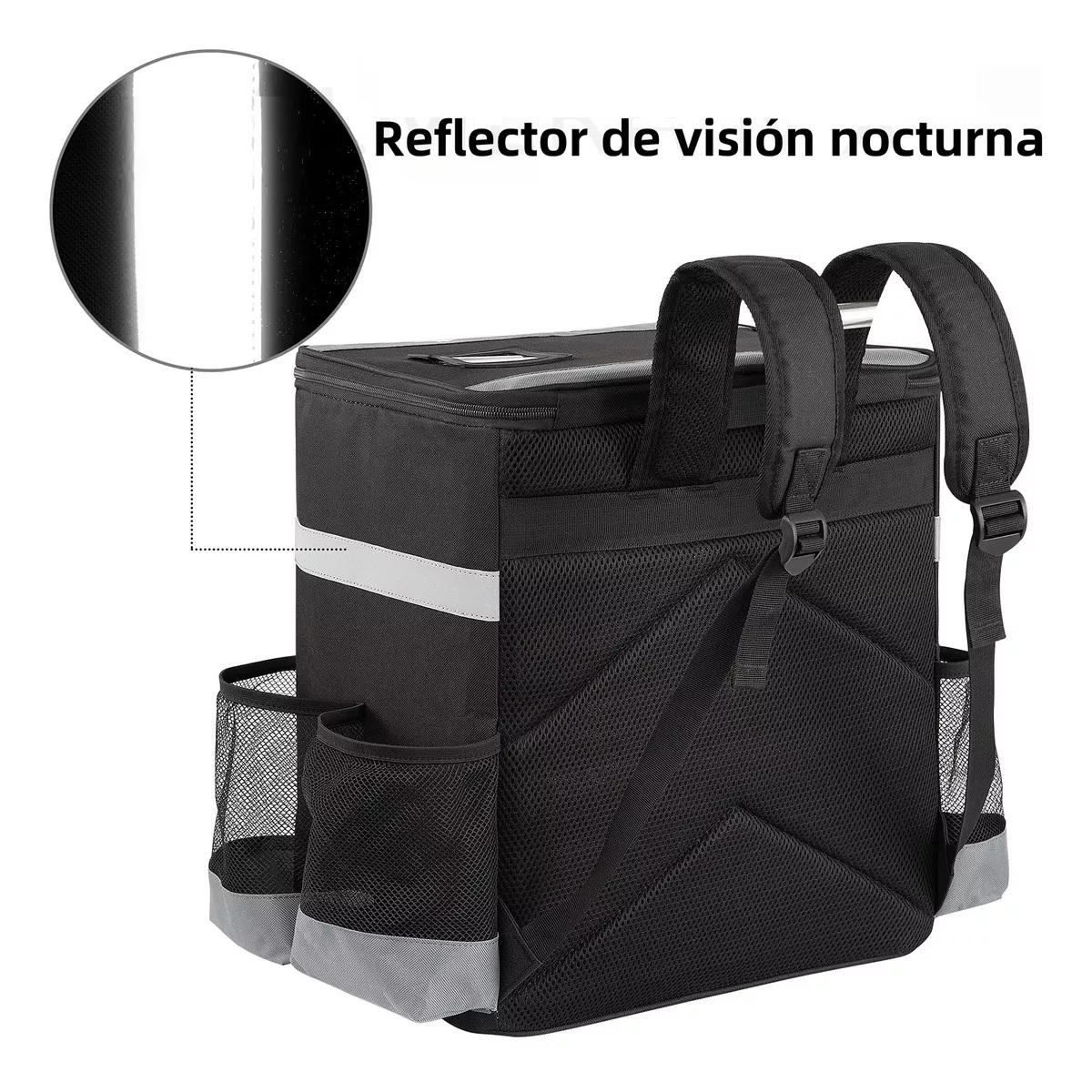 Mochila Repartidor Térmica Impermeable Tipo Uber Eats Didi Rappi Delivery