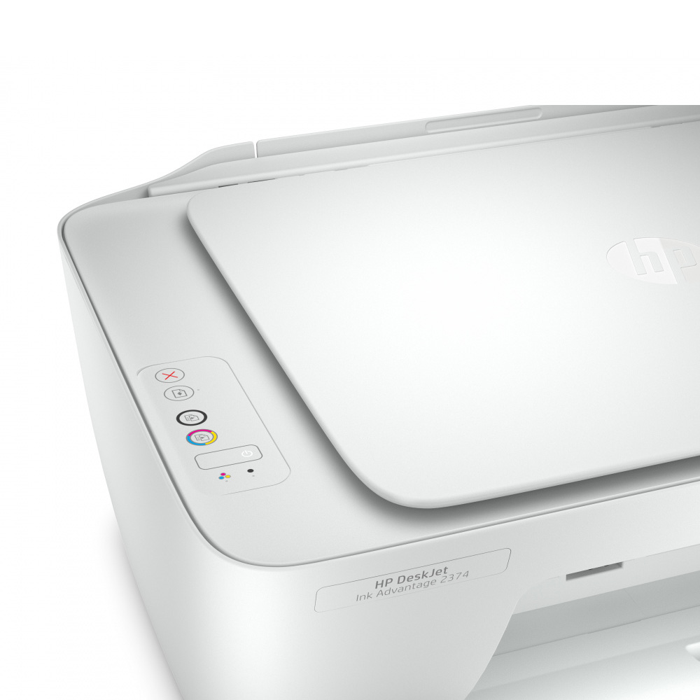 Impresora Multifuncional HP Deskjet Ink Advantage 2374, Inyección de Tinta, USB, 7.5 ppm Negro, 5.5 ppm Color