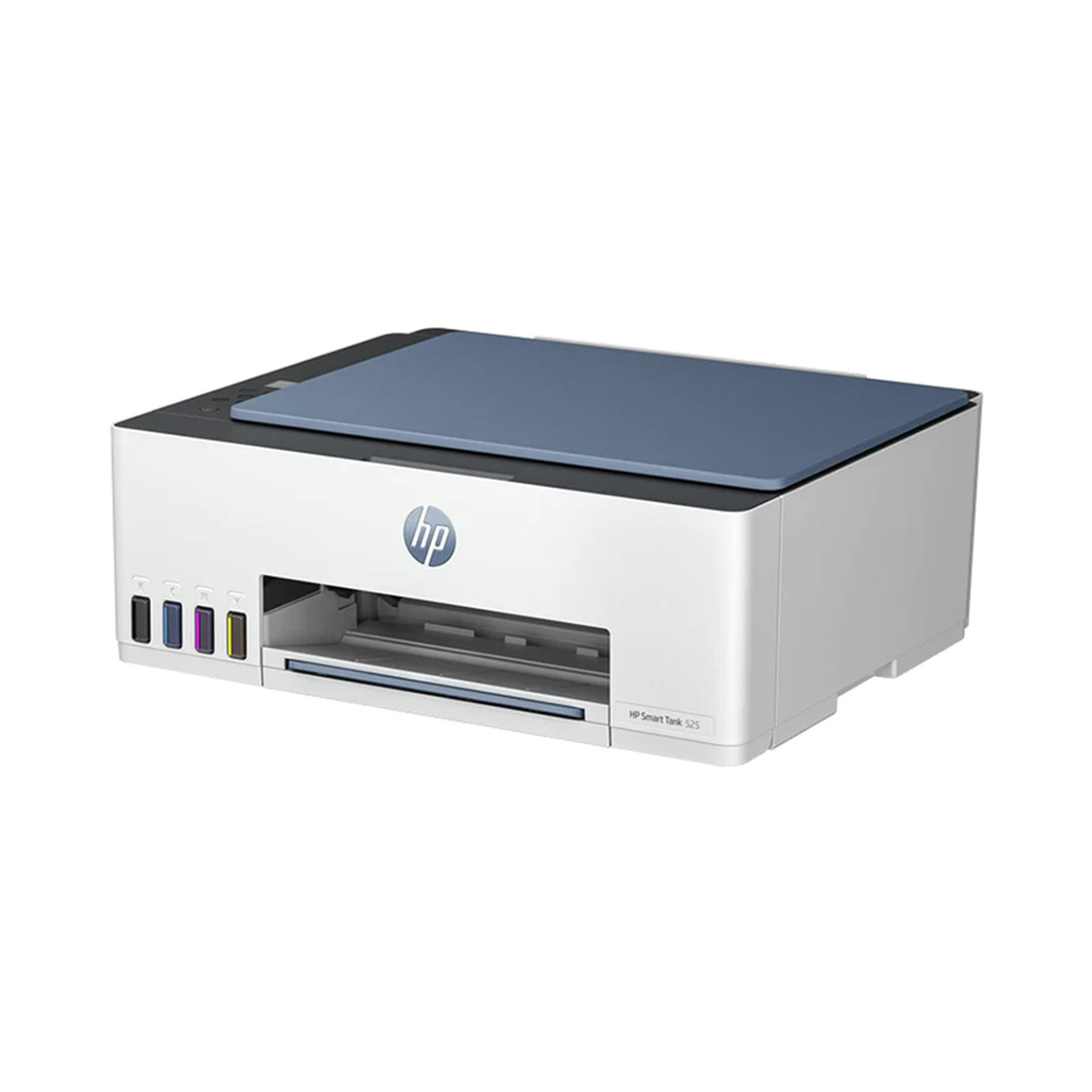 Impresora Multifuncional HP Smart Tank 525, Sistema de Tinta Continua, USB, 12 ppm Negro, 5 ppm Color