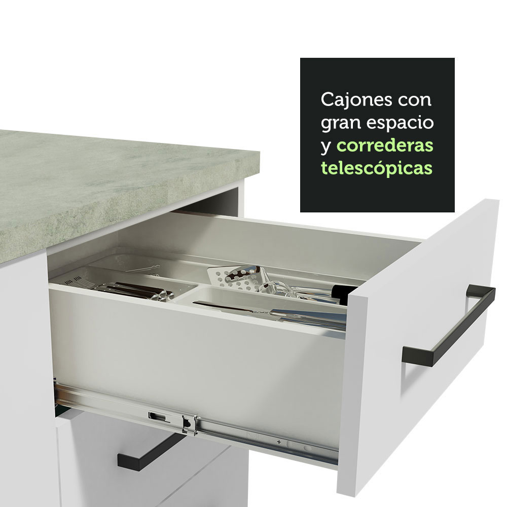 Cocina Integral de Esquina Agata Madesa 499cm BB 01