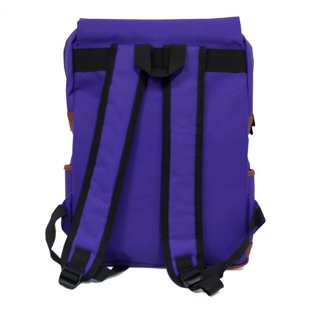 Mochila escolar vintage Morado