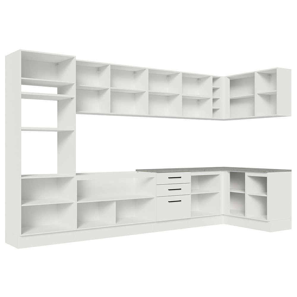 Cocina Integral de Esquina Agata Madesa 499cm BB 01