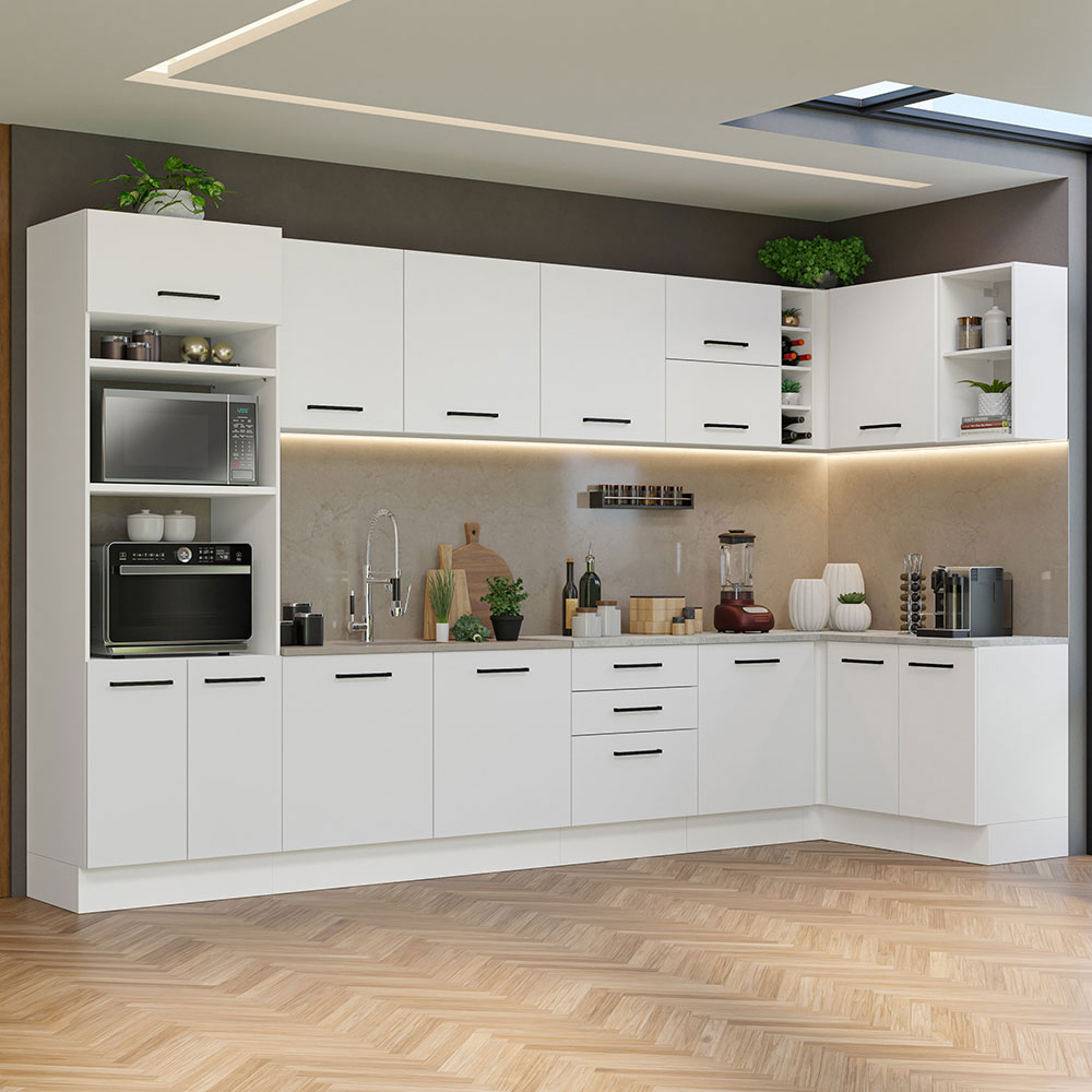Cocina Integral de Esquina Agata Madesa 499cm BB 01