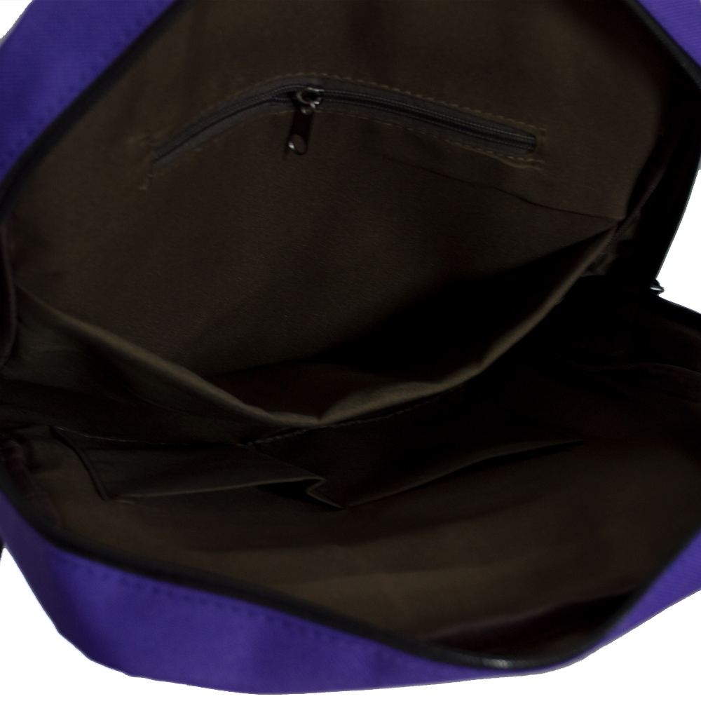 Mochila escolar vintage Morado