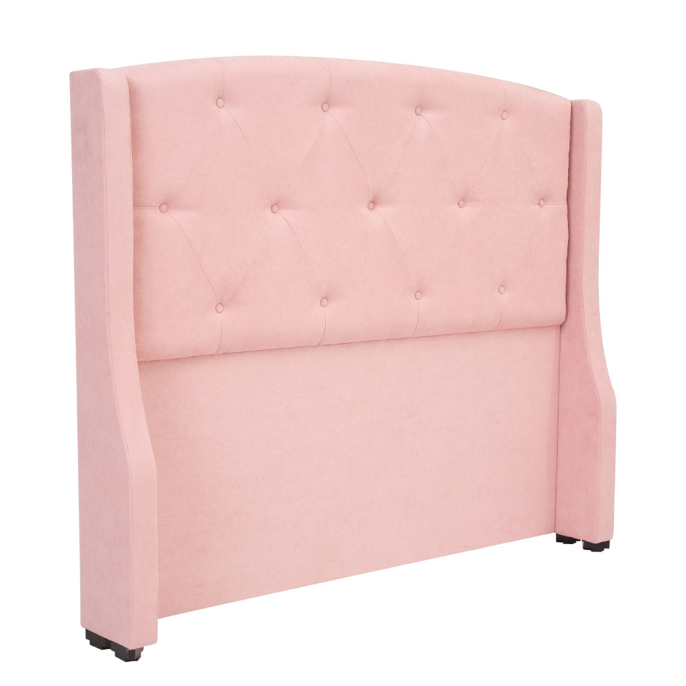 Colchón Spring Air Marte individual con Cabecera Zefyr Rosa
