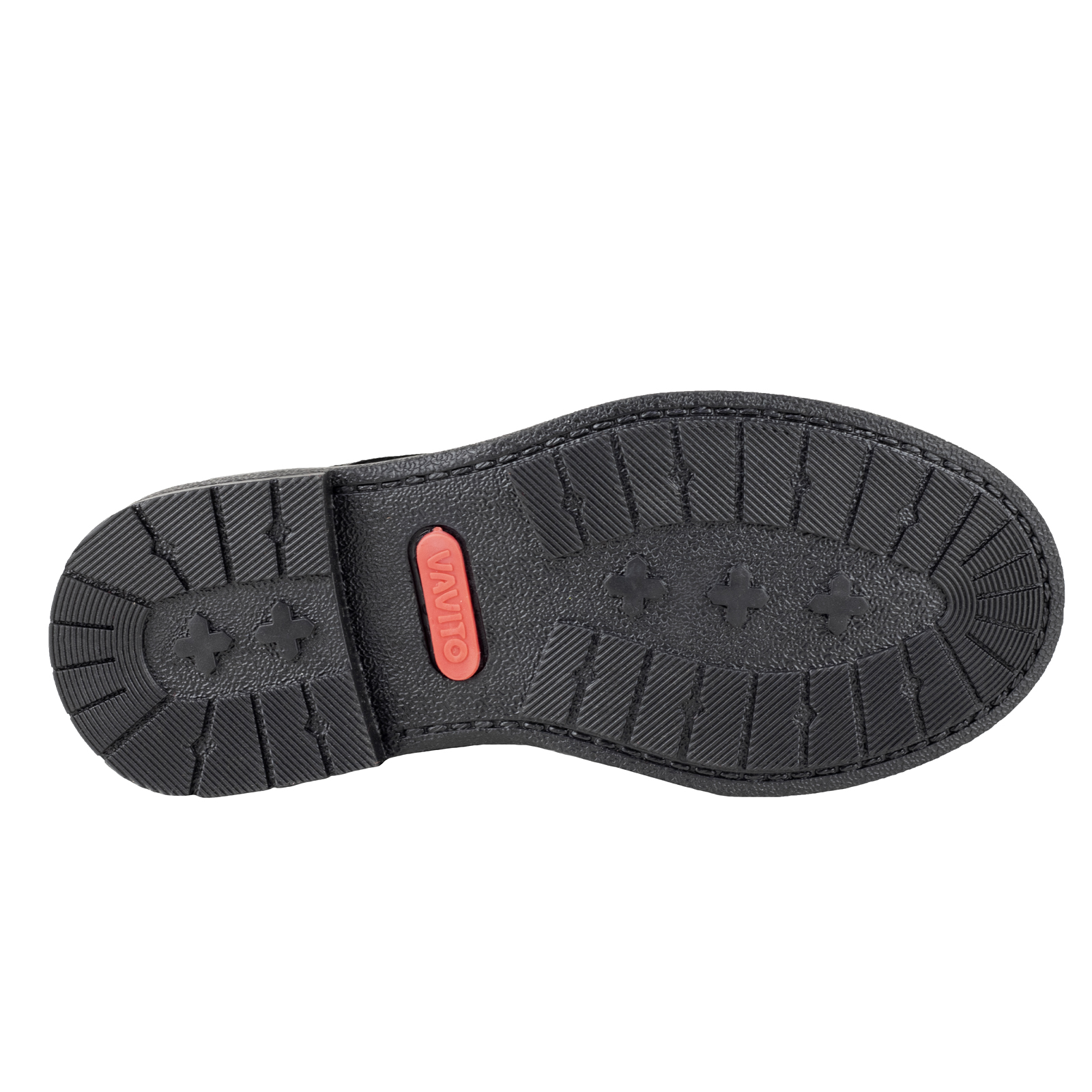 Zapato Escolar Vavito Niño Choclo 570513 Negro Velcro Comodo