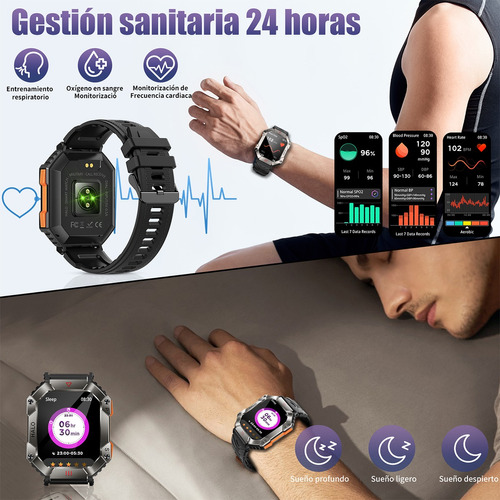 Smartwatch Kr80 Hd Bluetooth Reloj Inteligente