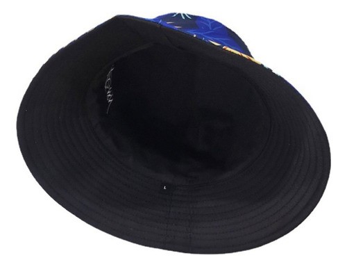 Gorro Bucket Hat Sombrero Para Sol Unixes Cocotero negro