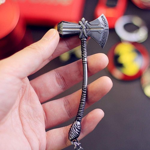 Llaveros Hacha Y Martillo De Thor Marvel Los Vengadores