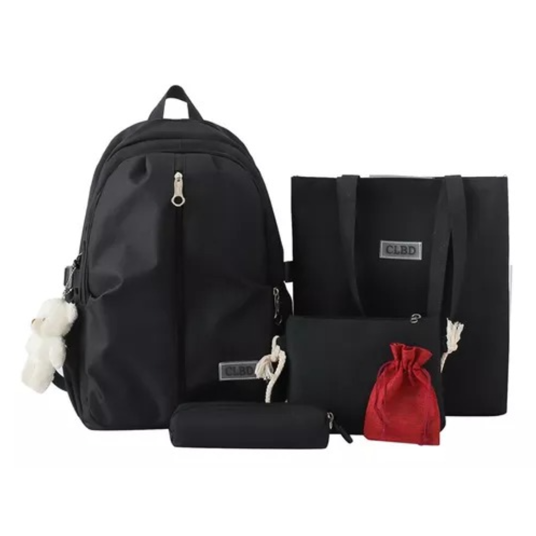 Mochila escolar  Set 5 Mochilas Escolar B079 