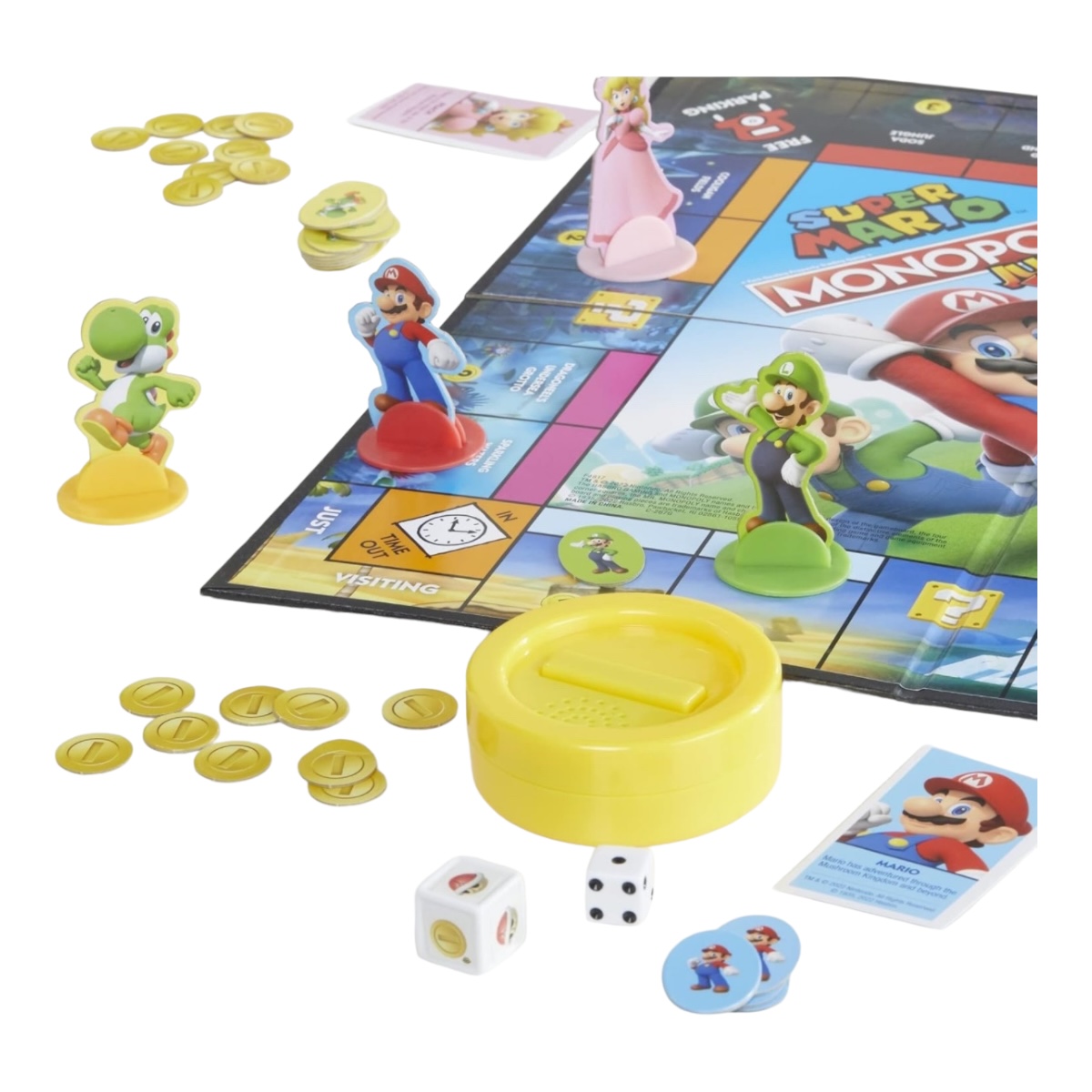 Monopoly Junior Super Mario Hasbro Gaming Juego De Mesa