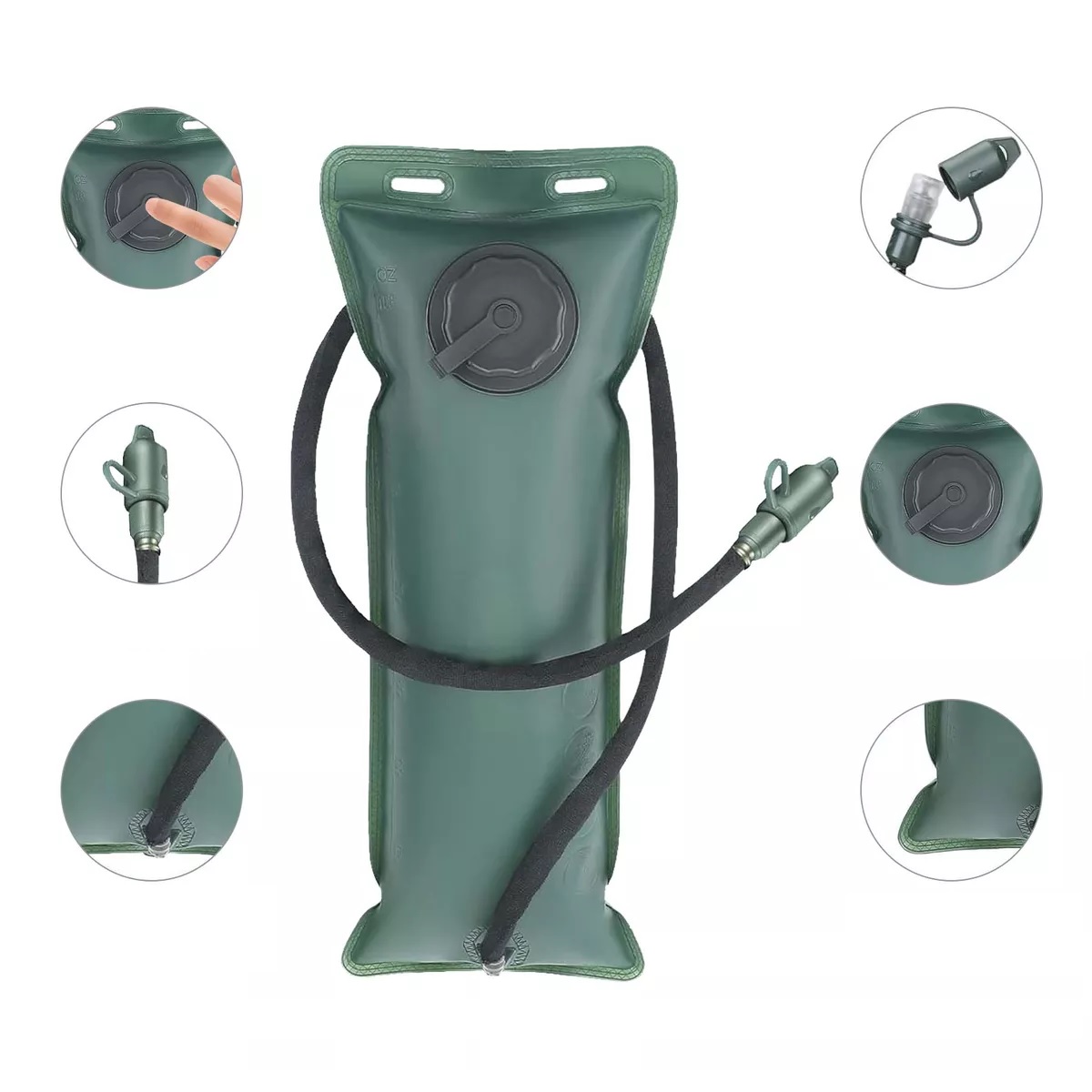 Mochila Hidratación Táctica Ciclismo Hiking Bolsa De Agua 3l Estilo 1