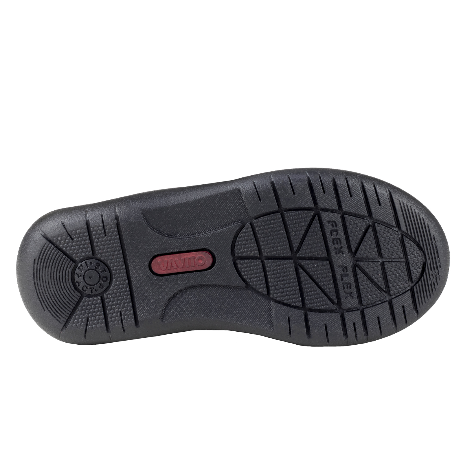 Zapatos Escolares Para Niña Vavito Clásicos 770013 Negro De Piel