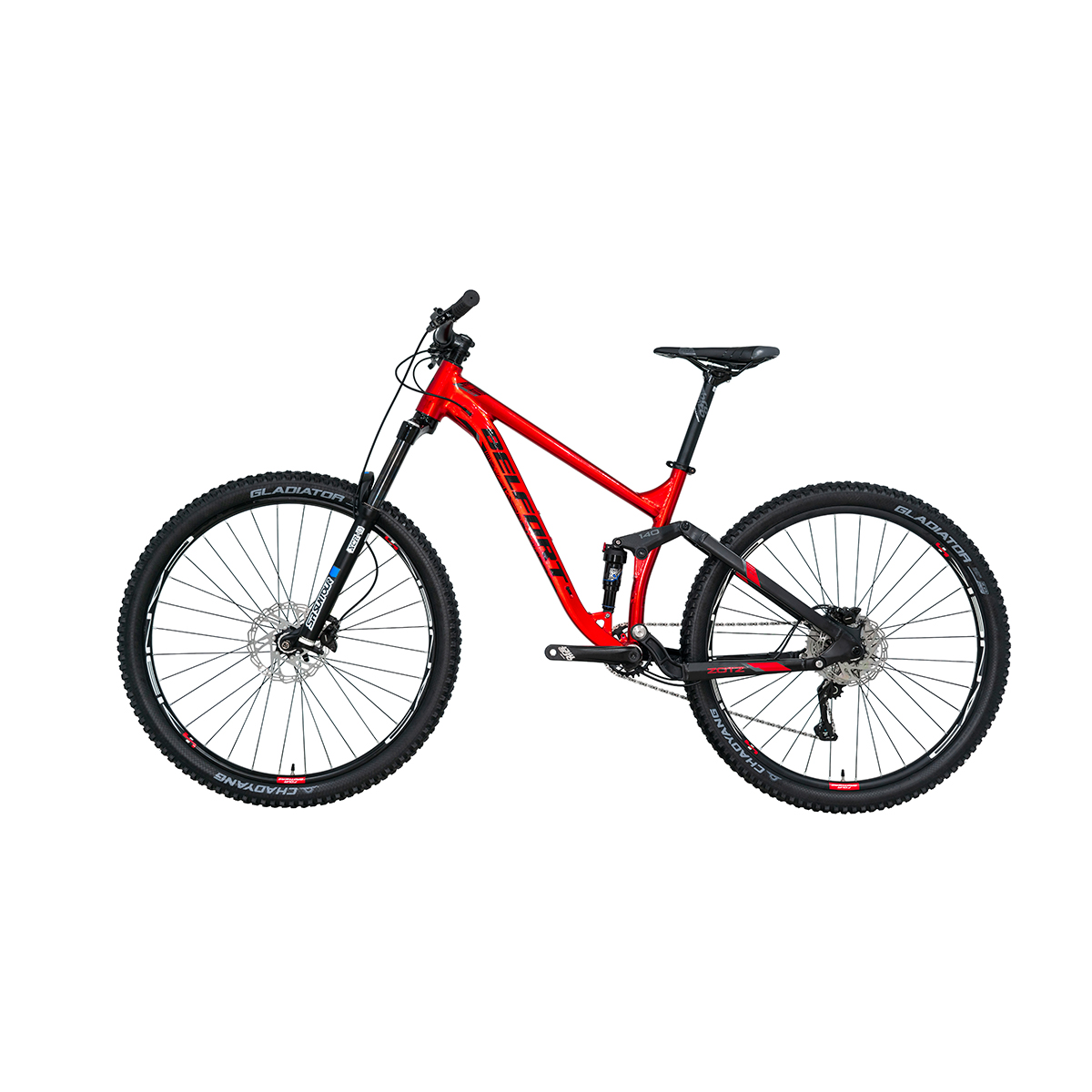 Bicicleta Belfort Zotz SL B1 R29 T17 Rojo 2025