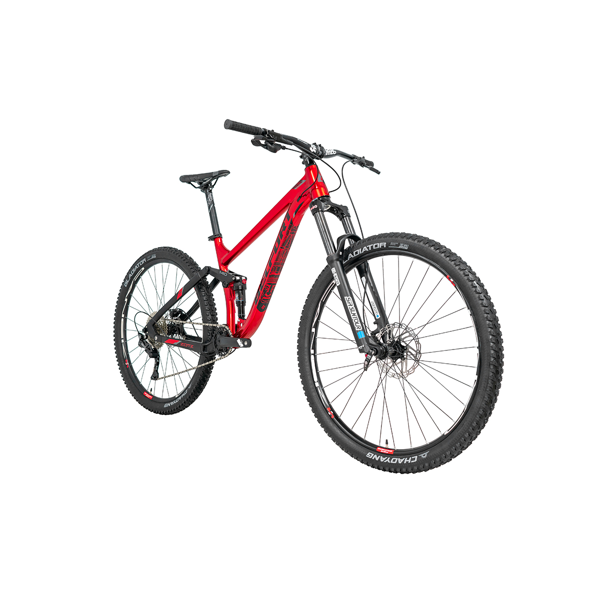 Bicicleta Belfort Zotz SL B1 R29 T17 Rojo 2025