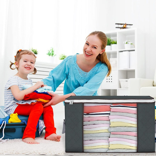 Bolsa Almacenaje Multiusos 6-pack Plegable Cobijas Edredón Shopilinc ITEM 23 Color Grs