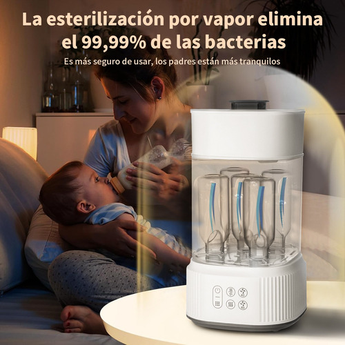 Esterilizador Biberones Calienta Biberones Secador 3 En 1