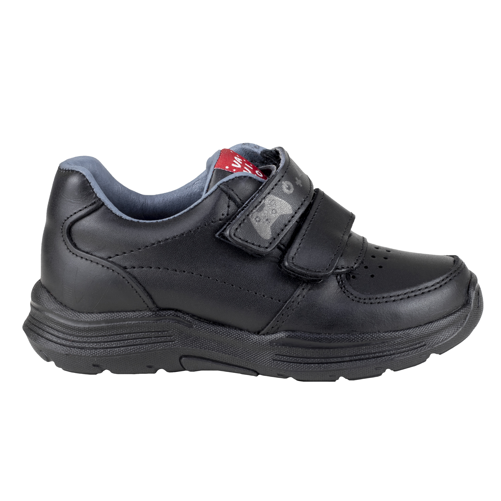 Zapato Escolar Vavito Niño Gaming Confor 951503 Negro Comodo