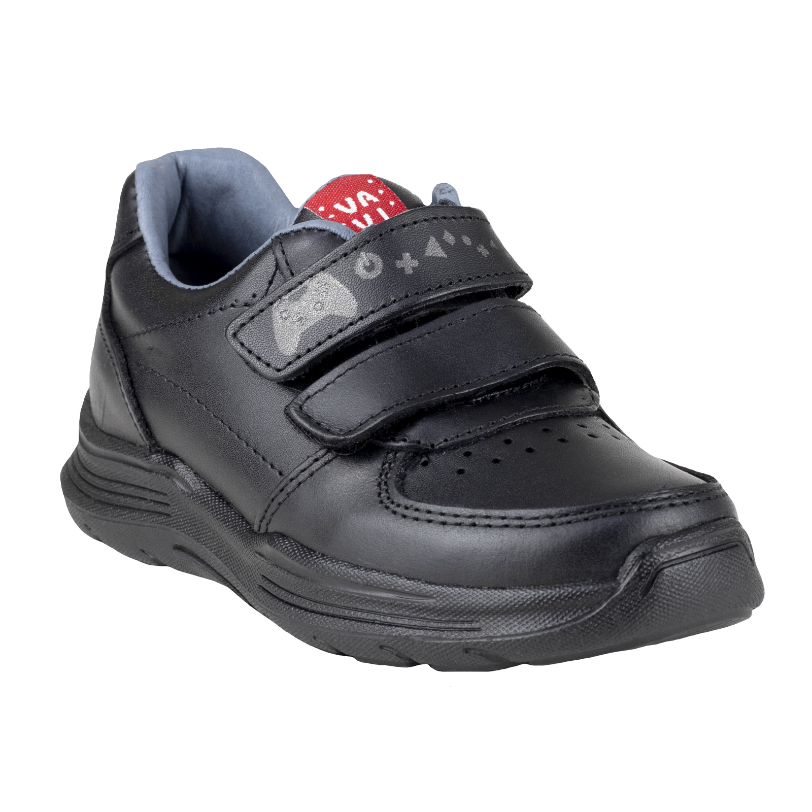 Zapato Escolar Vavito Niño Gaming Confor 951503 Negro Comodo