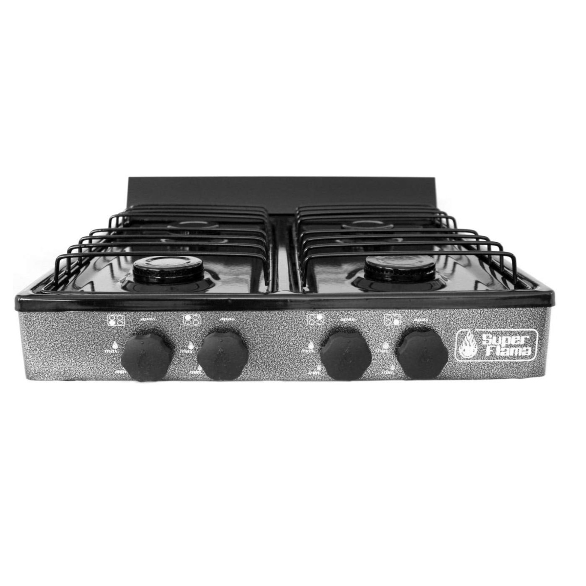 Parrilla de Gas Super Flama 4Q-G 4 Quemadores Gris ALBY10