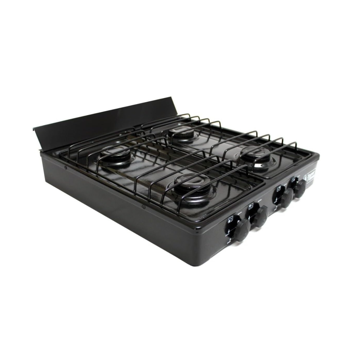 Parrilla de Gas Super Flama 4Q-N 4 Quemadores Negro ALBY10